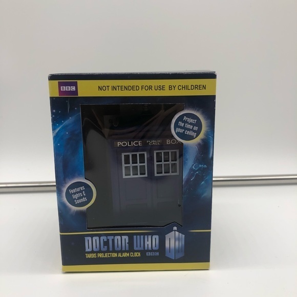 Doctor Who Accents New Doctor Who Tardis Projection Alarm Clock Bbc